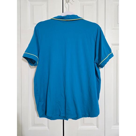 Joyspun large women's blue pajama set - Picture 3 of 14